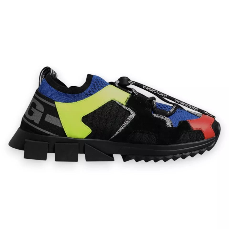 Dolce & Gabbana Multicolor Low Top Sorrento Sneakers Shoes MV6862-42