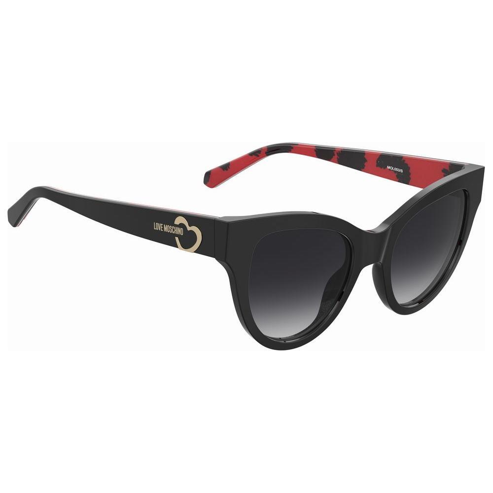 Love Moschino Black Acetate Sunglasses LMMOL053SUYYF09OAC