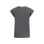 PINKO Maxi print T-shirt 1728,72470364320,Clothing,Gray,M,New with tags,PINKO,S,Tops & T-Shirts - Women - Clothing,Women,Women - Clothing,XS PI-104603A2DAI63-M