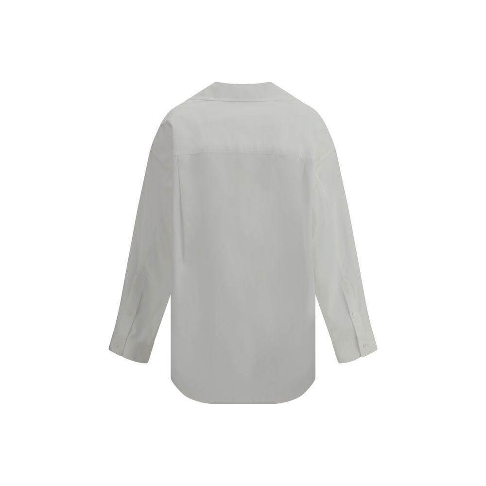 Blumarine Shirt with strassed logo BL-P522C335AN0100-IT38 | S