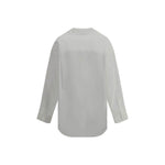 Blumarine Shirt with strassed logo BL-P522C335AN0100-IT38 | S