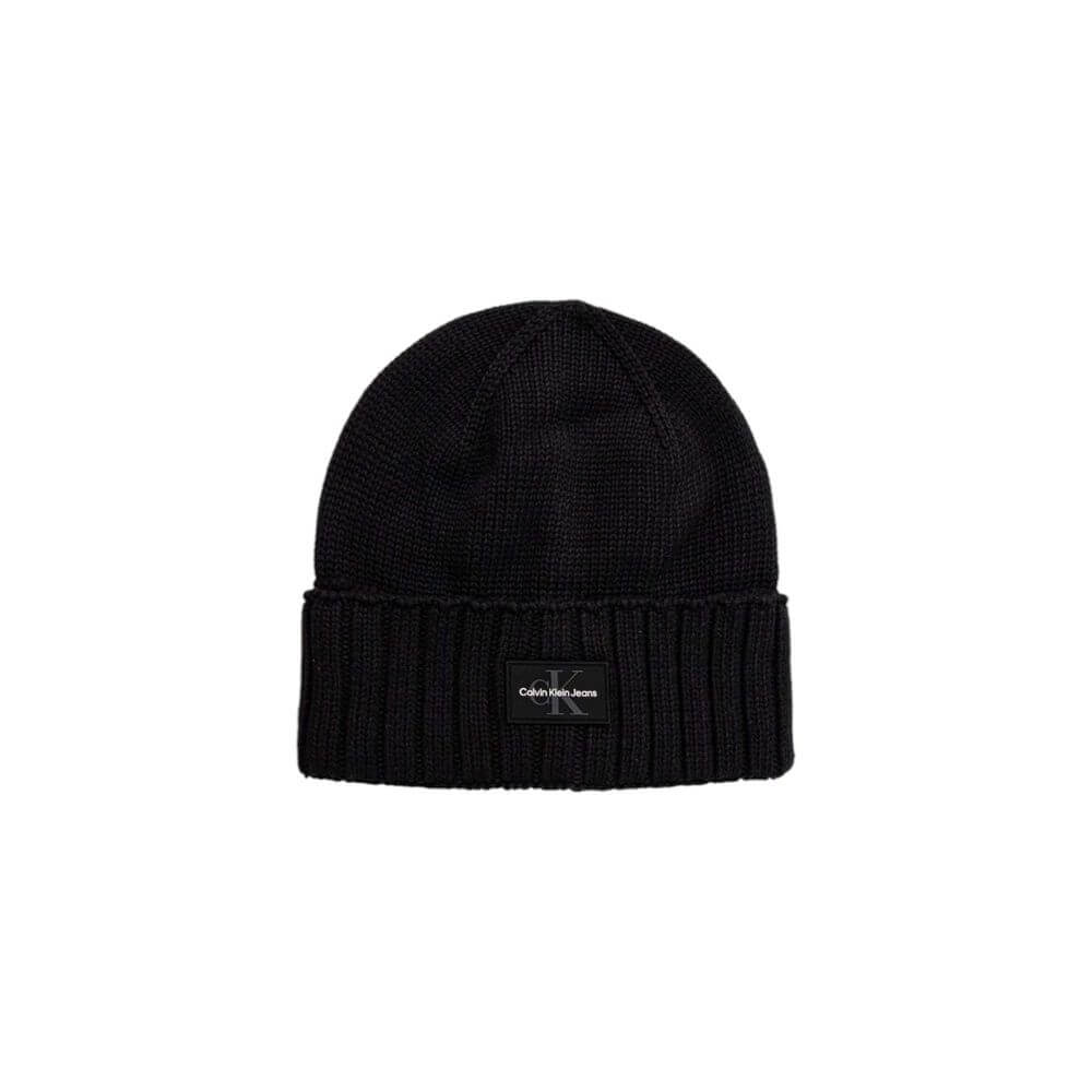 Calvin Klein Jeans Black Cotton Cap (Baseball Hat)