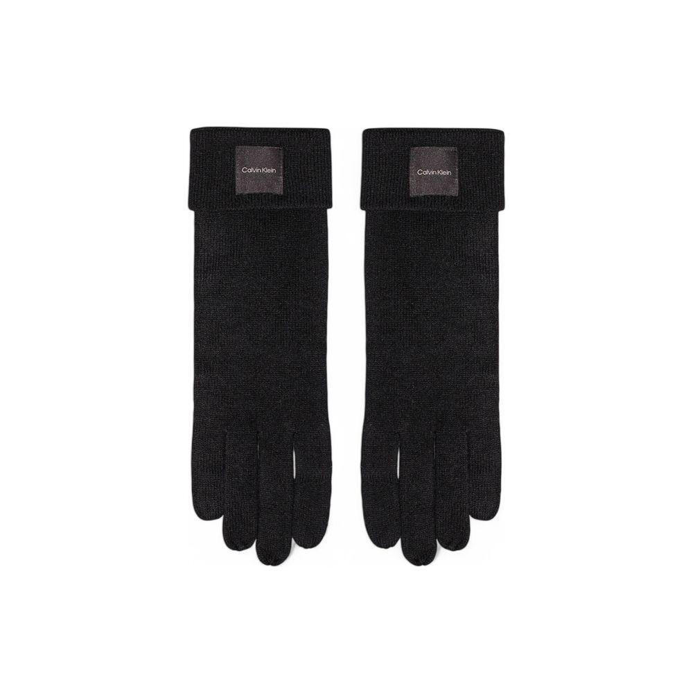 Calvin Klein Black Cashmere Glove CA-16494400009-ONE SIZE