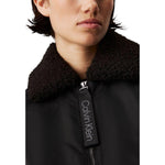Calvin Klein Jeans Black Polyester Jackets & Coat CA-16503600009-IT40|S