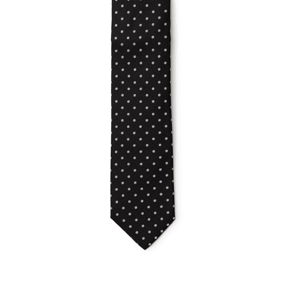 Dolce & Gabbana Black Silk Ties & Bowty DO&-8251676-6 CM