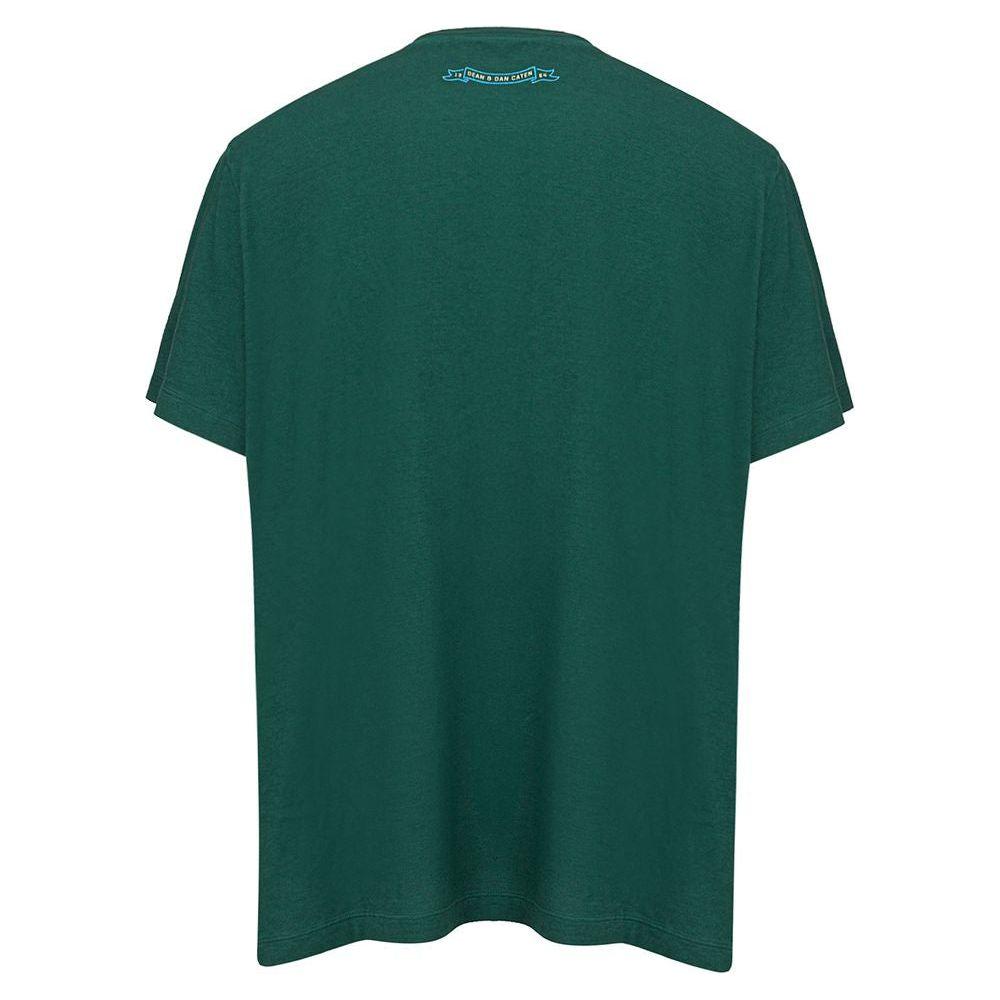 Dsquared² Green Cotton T-Shirt
