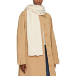 Calvin Klein Cream Recycled Polyester Scarf CA-15183700143-ONE SIZE