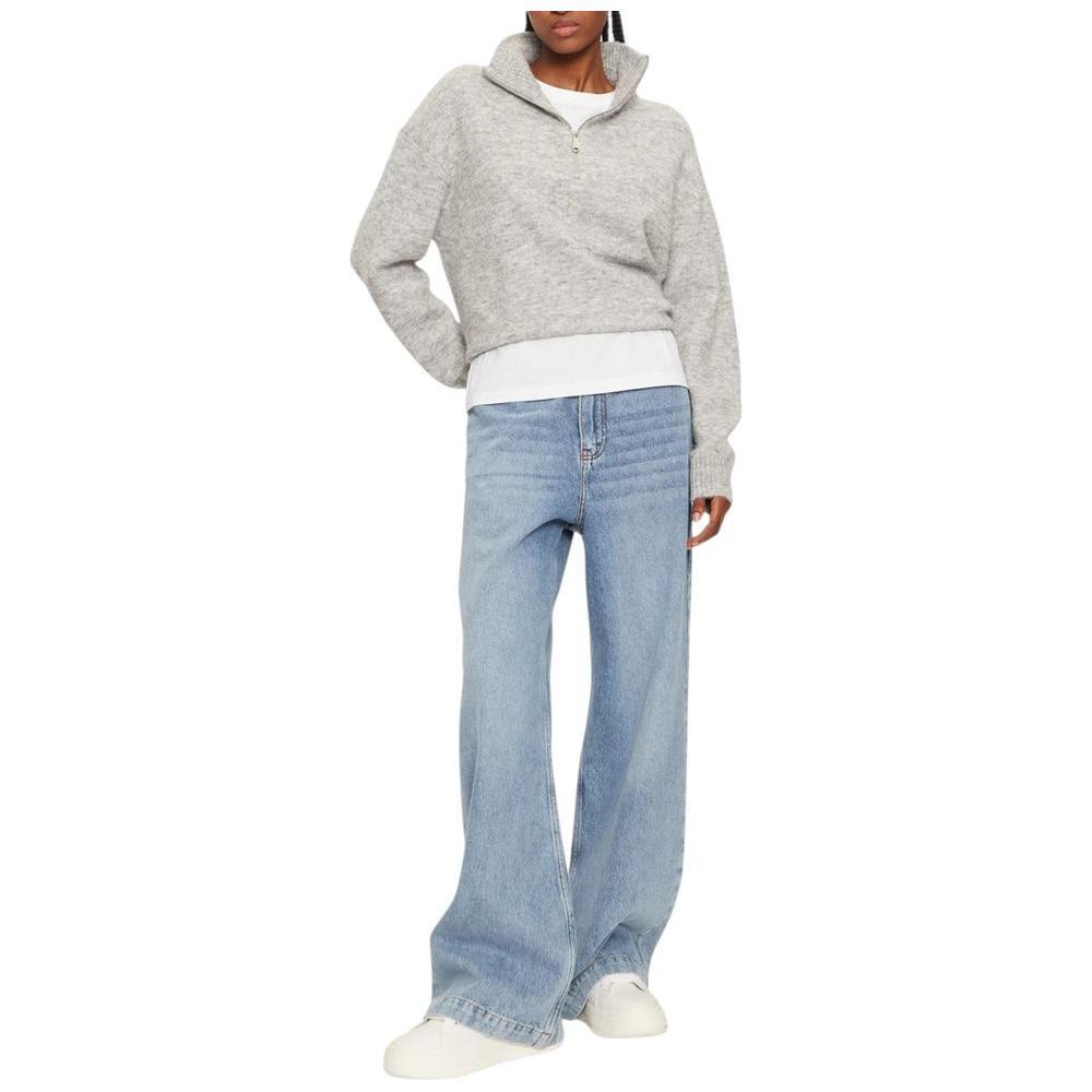 Calvin Klein Jeans Gray Polyester Cardigan CA-16506600137-IT42|M