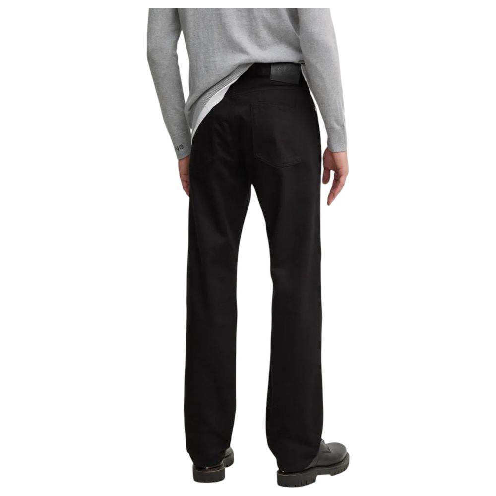 Calvin Klein Jeans Black Cotton Relaxed Fit Jean CA-16498000009-W31 | L32