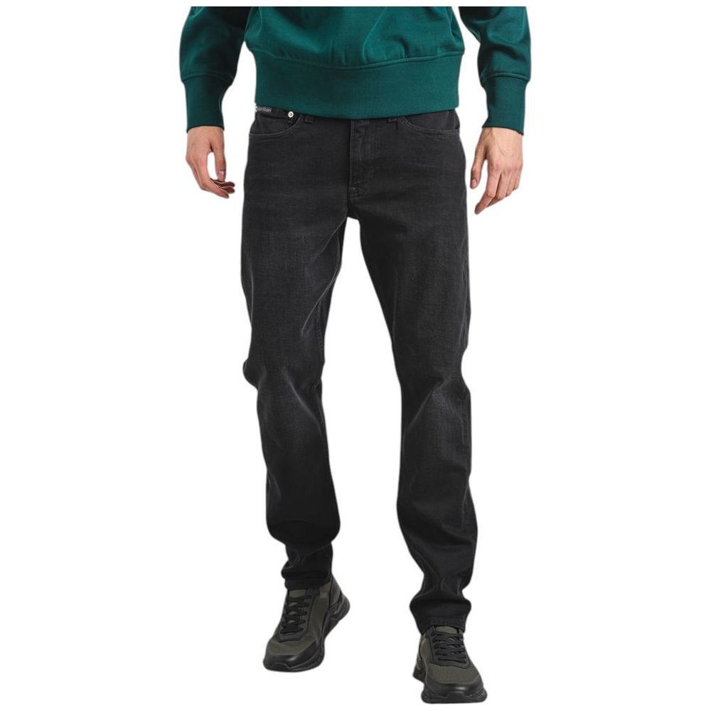 Calvin Klein Jeans Black Cotton Slim Fit Jean CA-16501400009-W31 | L32
