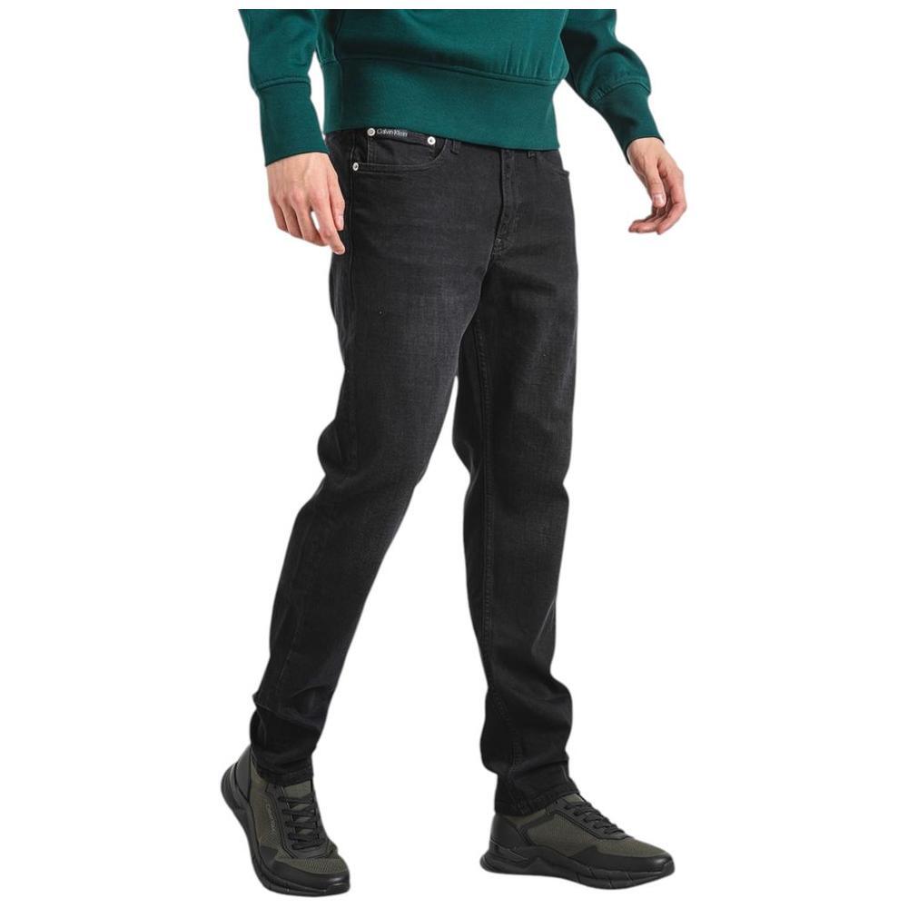Calvin Klein Jeans Black Cotton Slim Fit Jean CA-16501400009-W31 | L32