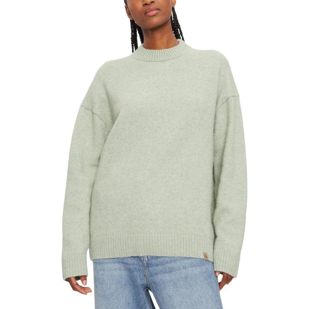 Calvin Klein Jeans Green Polyester Sweater CA-16505400148-XL
