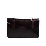 Dolce & Gabbana Maroon Horse Leather Logo Plaque Mini Crossbody Bag BAG4067