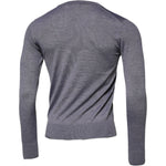 Dolce & Gabbana Gray Cashmere Crew Neck Pullover Sweater TSH87728-44