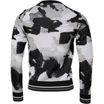 Dolce & Gabbana Multicolor Camouflage Crew Neck Men Pullover Sweater TSH87732-46