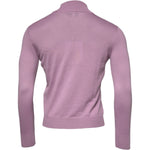 MSGM Purple Wool Knit Turtle Neck Long Sleeve Pullover Sweater TSH87733-46