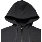 Dolce & Gabbana Gray Logo Full Zip Hooded Sweatshirt Sweater TSH878552-46