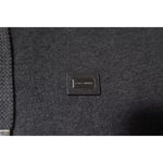 Dolce & Gabbana Gray Logo Full Zip Hooded Sweatshirt Sweater TSH878552-46