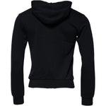 Dolce & Gabbana Blue Logo Full Zip Hooded Sweatshirt Sweater TSH878553-46