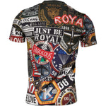 Dolce & Gabbana Multicolor Graphic Print Cotton Crew Neck T-shirt TSH878502-48