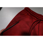 Dolce & Gabbana Maroon Viscose Nylon Mid Waist Bermuda Shorts PAN75249-48