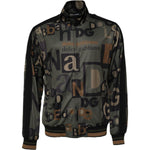 Dolce & Gabbana Army Green Polyester Logo Full Zip Sweater TSH90108-54