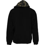 Dolce & Gabbana Black Camouflage Hooded Sweatshirt Sweater TSH878509-56