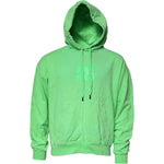 Dolce & Gabbana Green Logo Hooded Pullover Sweatshirt Sweater TSH878510-50