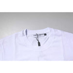 Dolce & Gabbana White Logo Plaque Cotton Crew Neck T-shirt TSH90041-44