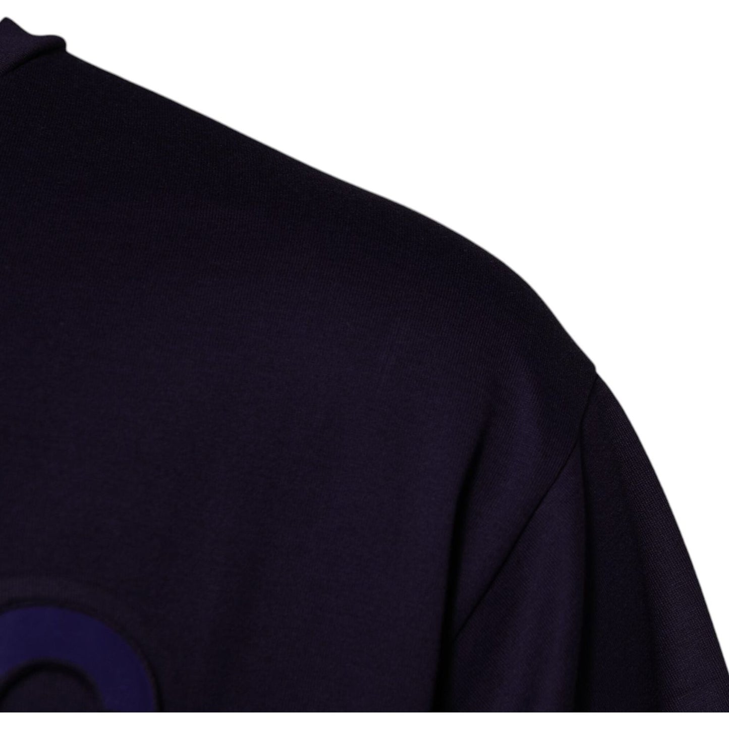 Dolce & Gabbana Navy Blue DG Logo Cotton Crew Neck T-shirt TSH90052-44