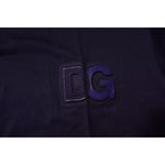 Dolce & Gabbana Navy Blue DG Logo Cotton Crew Neck T-shirt TSH90052-44