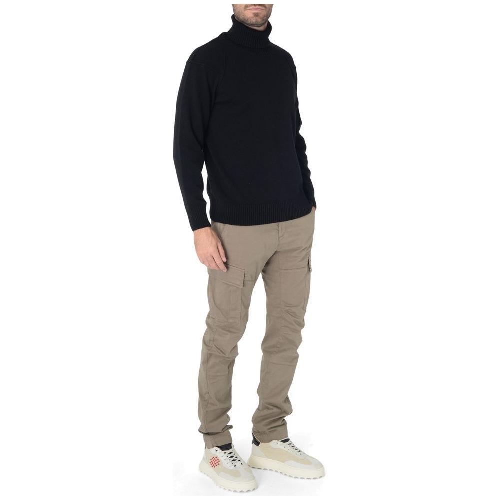 C.P. Company Black Wool Sweater CP-14819-IT48 | M