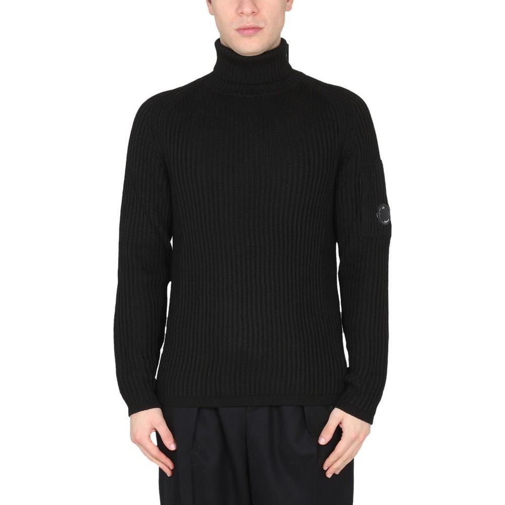 C.P. Company Black Wool Sweater CP-14815-IT48 | M