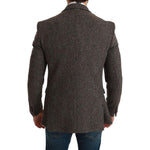 Dolce & Gabbana Brown Virgin Wool Suit DO-1071-IT48 | M