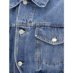 Magliano Denim Level Jacket 1728,72470364320,Blue,Clothing,Jackets - Men - Clothing,L,M,Magliano,Men,Men - Clothing,New with tags MA-T78016631LU3105-L