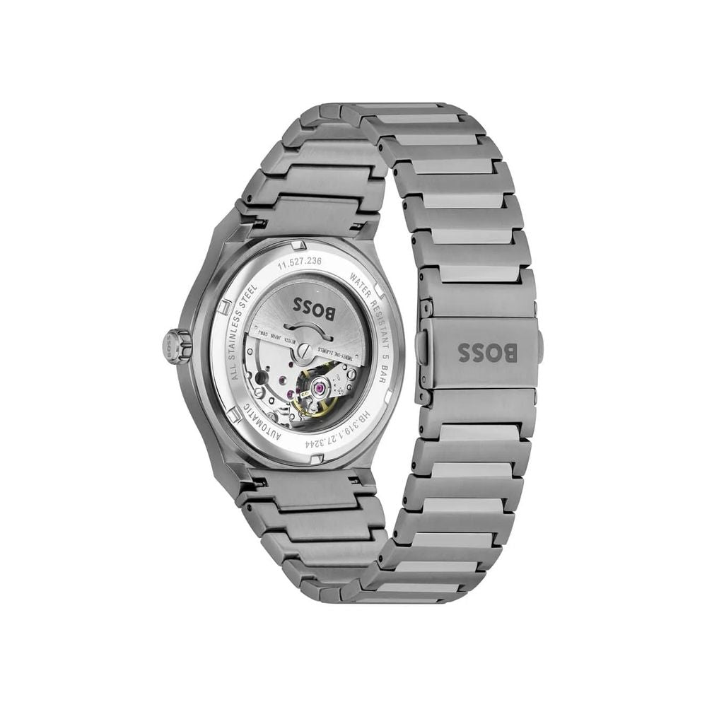 Hugo Boss Gray Stainless Steel Watch BO1514119AC