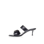 Alexander McQueen Elevate Your Steps in Timeless Black Leather Sandals AL-298676-EU36/US6