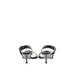 Alexander McQueen Elevate Your Steps in Timeless Black Leather Sandals AL-298676-EU36/US6