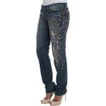Dolce & Gabbana Crystal Embellished GIRLY Slim Fit Jeans SIG19332-1