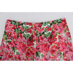 Dolce & Gabbana Multicolor Floral Knee Capris Shorts Pants SIG20001-1