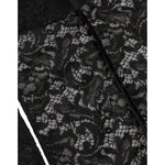 Dolce & Gabbana Black Floral Lace Whole Head Wrap Hat HAT9753-58