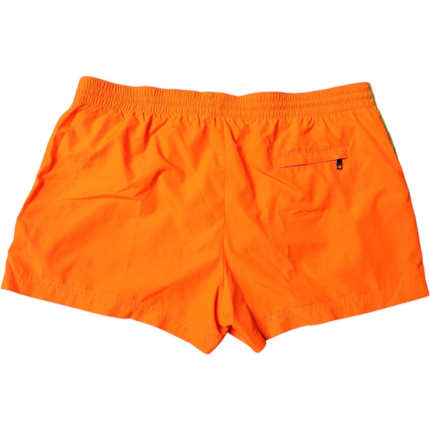 Dolce & Gabbana Orange Polyester Beachwear Shorts 2Pc Swimwear BIK1907-6