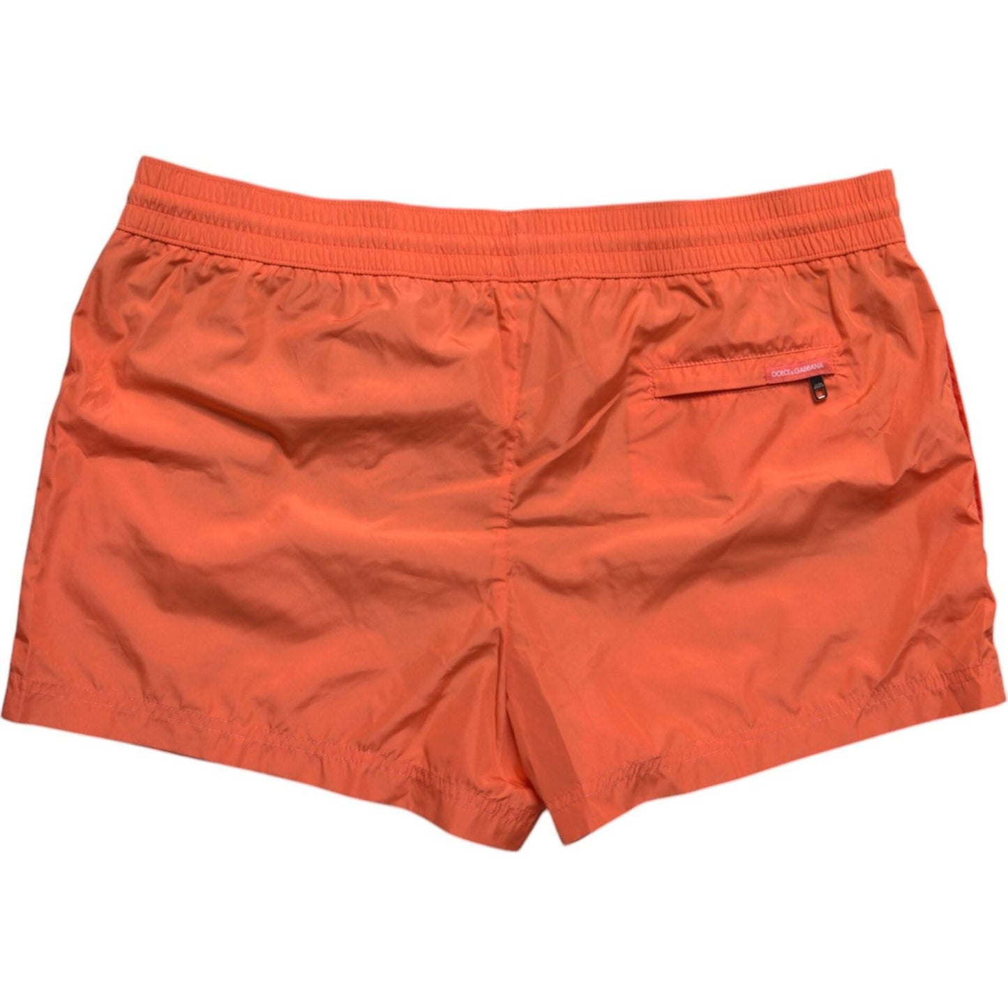 Dolce & Gabbana Orange Polyester Beachwear Shorts 2Pc Swimwear BIK1914-6