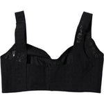 Dolce & Gabbana Black Nylon Balconcino Brassiere Underwear BIK1985-40