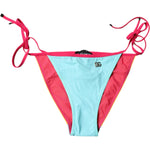 Dolce & Gabbana Multicolor Logo Swimsuit Bikini Bottom Swimwear BIK1996-3