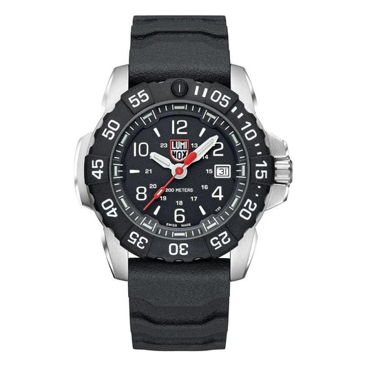 Luminox Black Rubber Watch