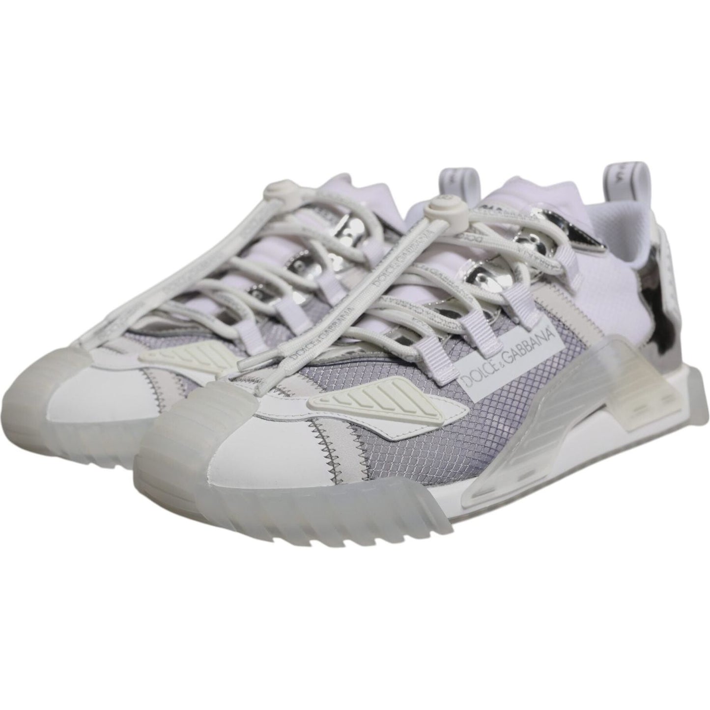 Dolce & Gabbana Multicolor Nylon NS1 Low Top Sneakers Shoes MV7183-43