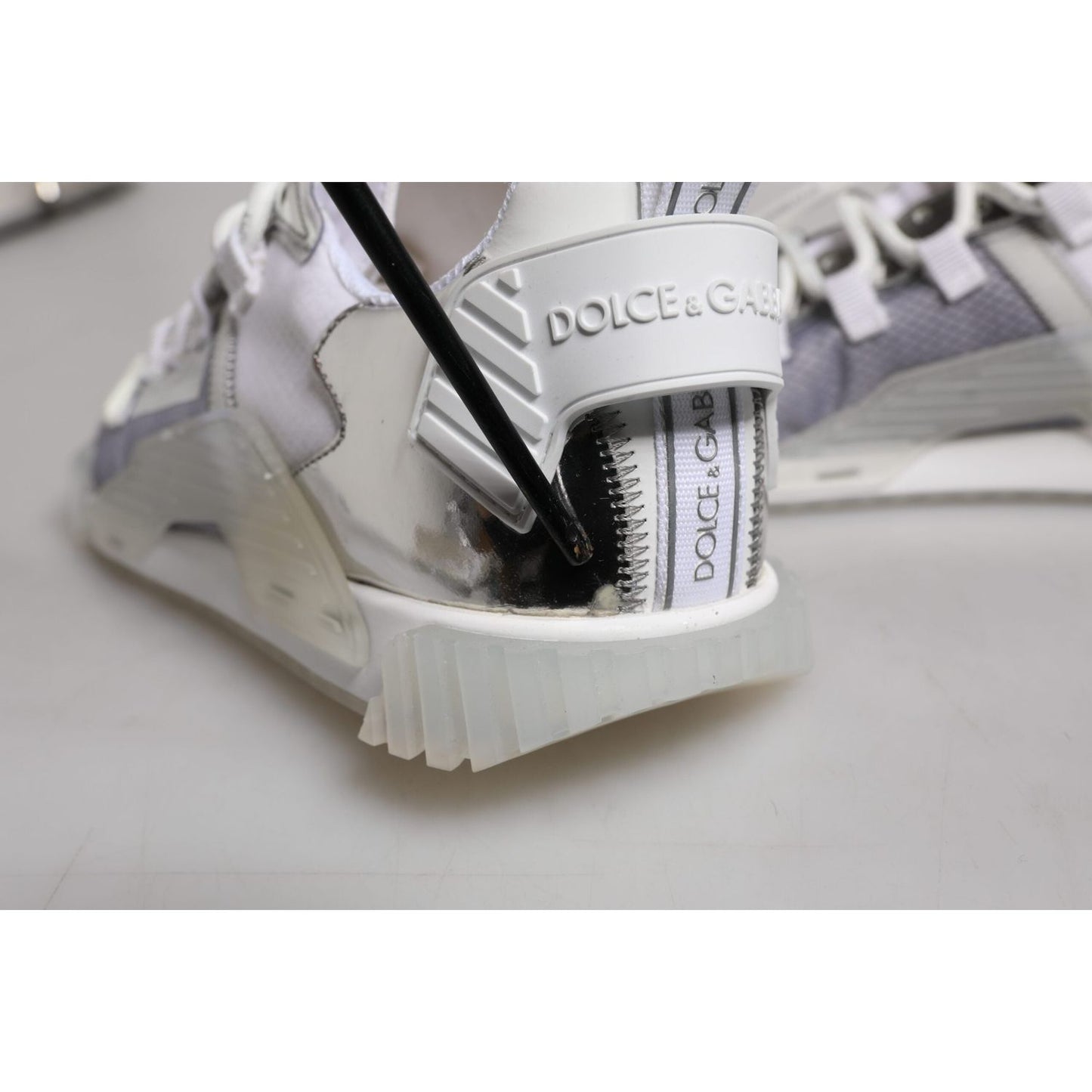 Dolce & Gabbana Multicolor Nylon NS1 Low Top Sneakers Shoes MV7183-43