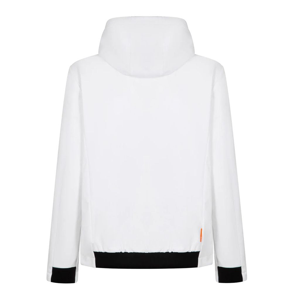 Suns White Polyester Jacket SU-15016-M