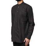 Dolce & Gabbana Black Cotton Button Down Men Casual Shirt TSH83641-37